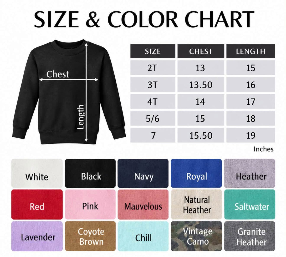 Personalized Christmas Toddler Crewneck