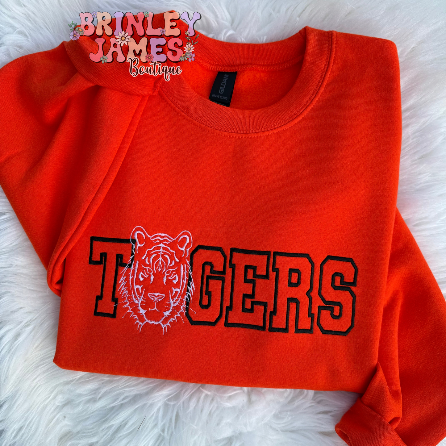Tigers - Embroidered Sweatshirt