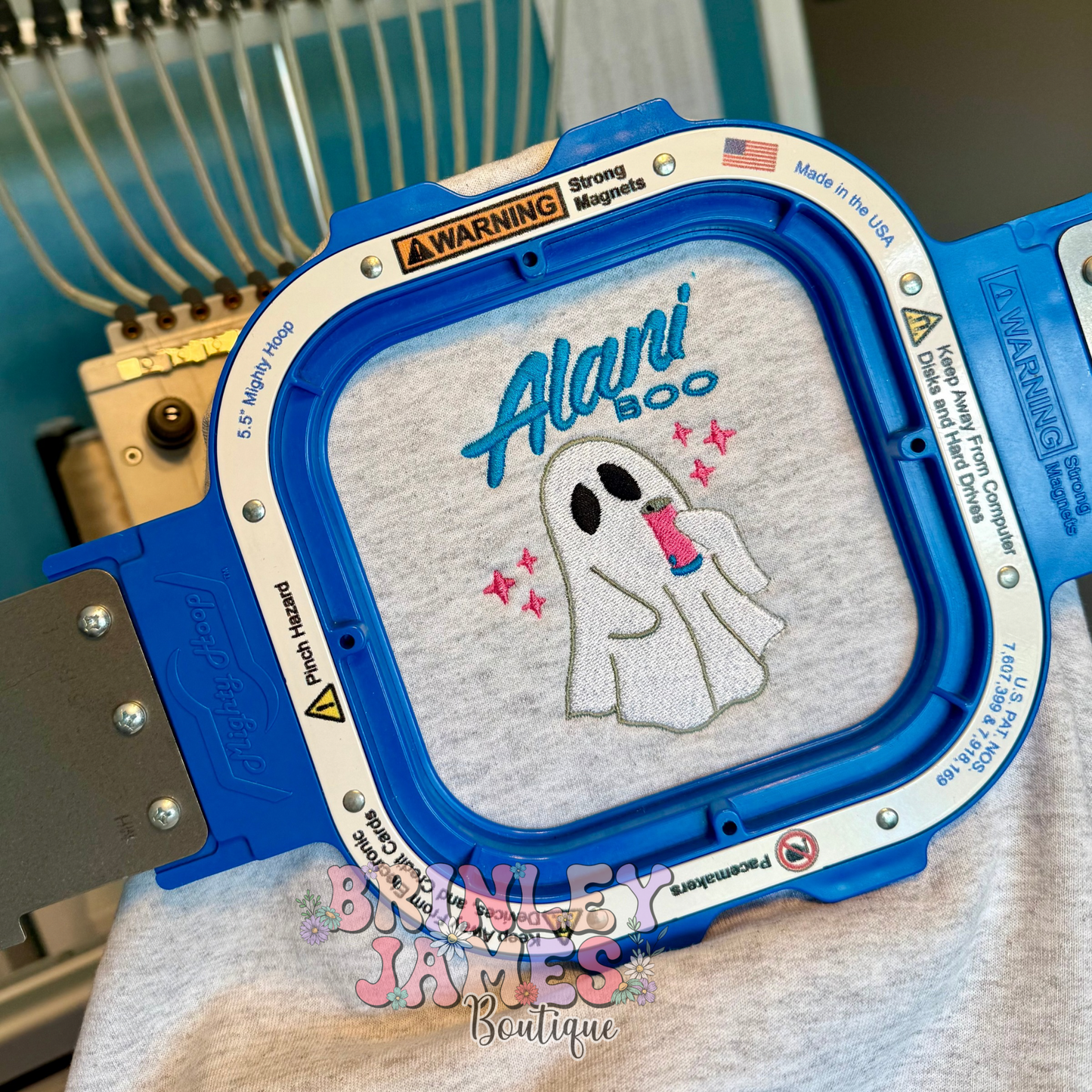 A Boo - Embroidered Sweatshirt
