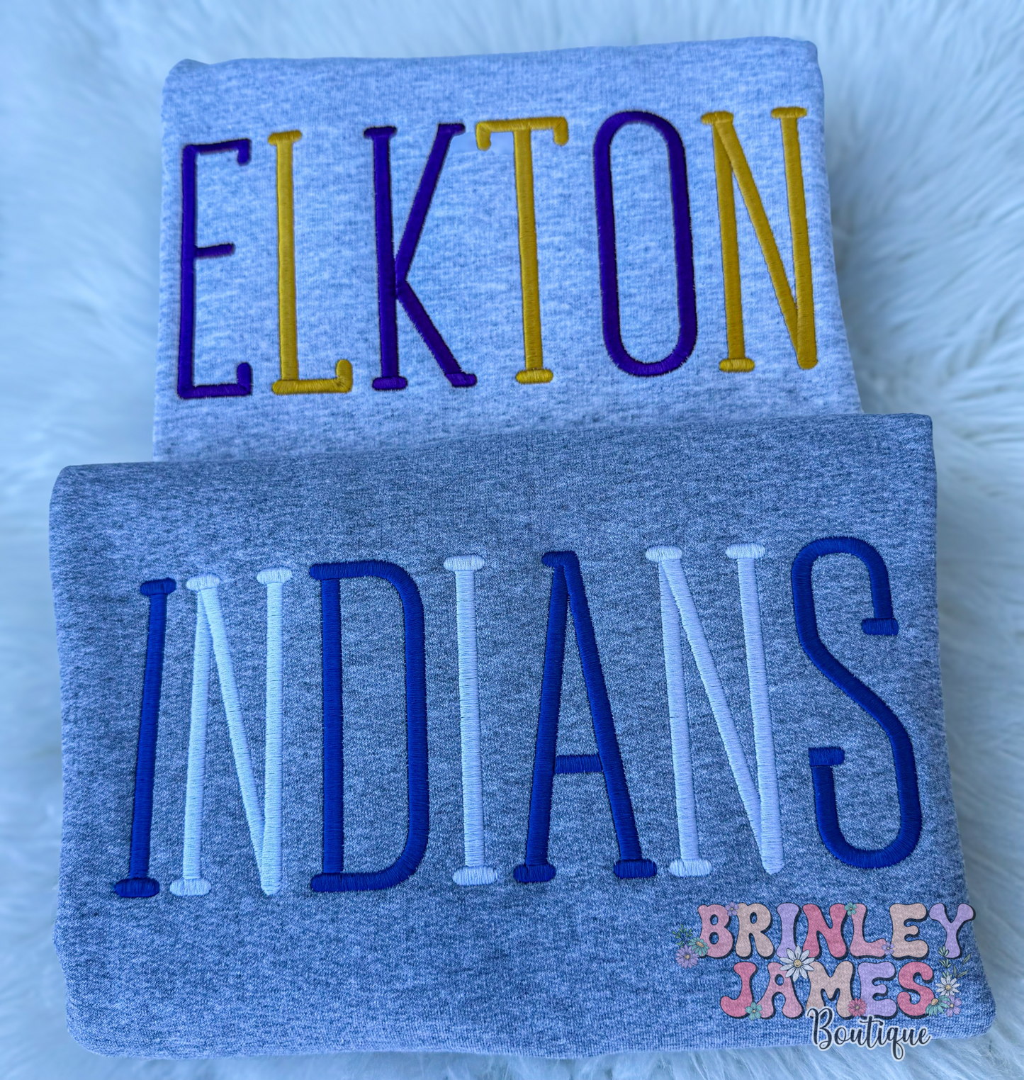 Custom Mascot - Embroidered Sweatshirt