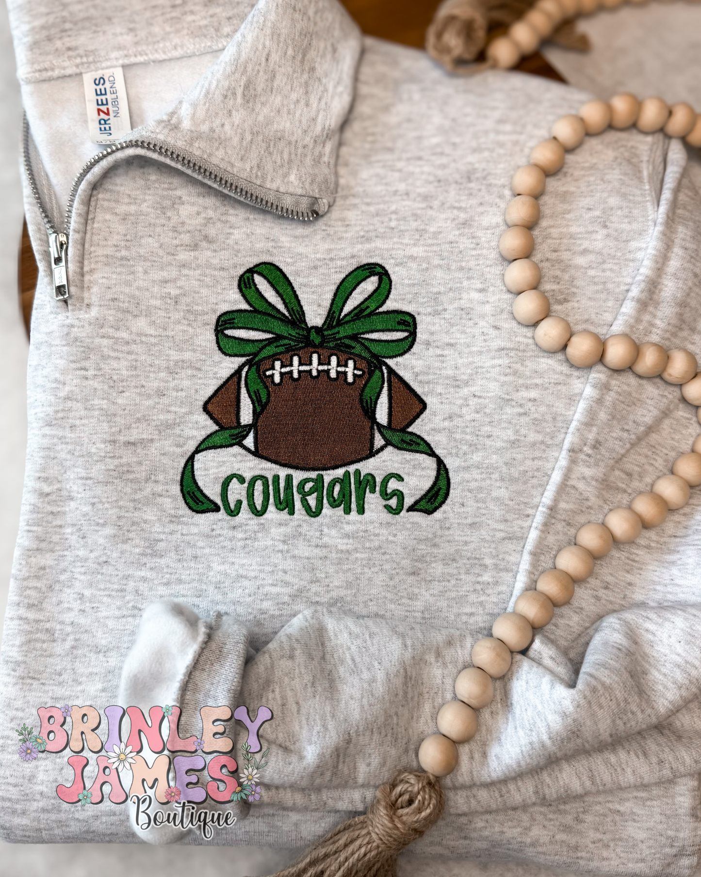Custom Sport Bow Mascot - Embroidered