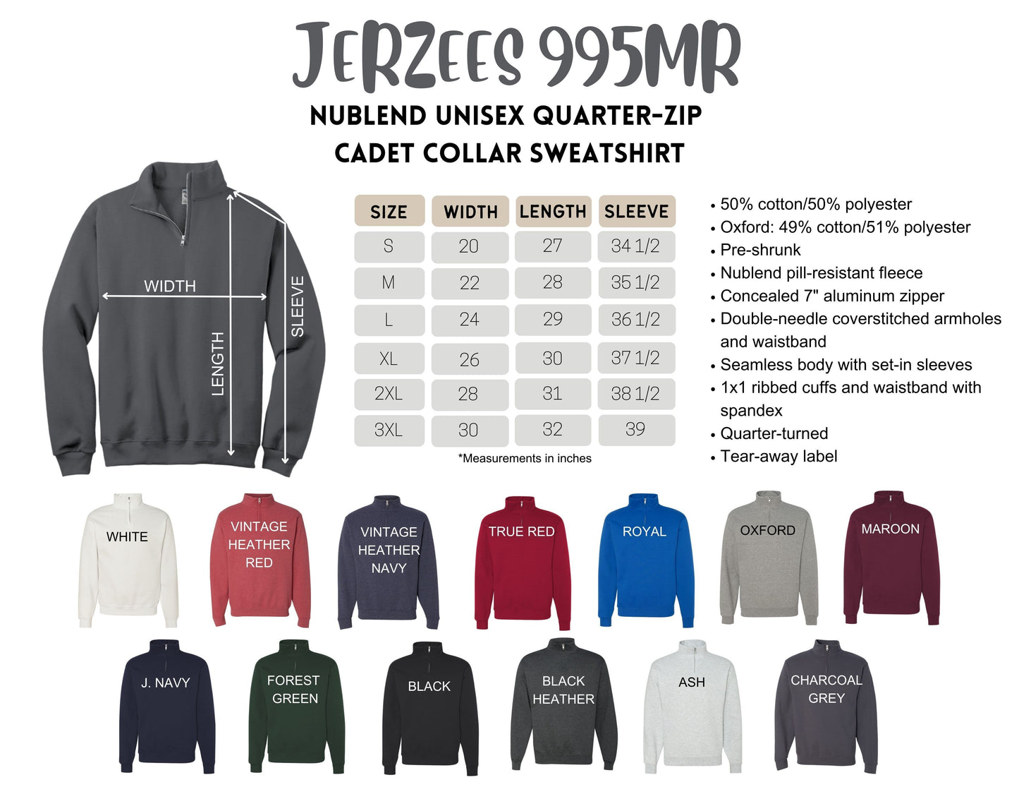 Custom Mascot - Embroidered Quarter Zip