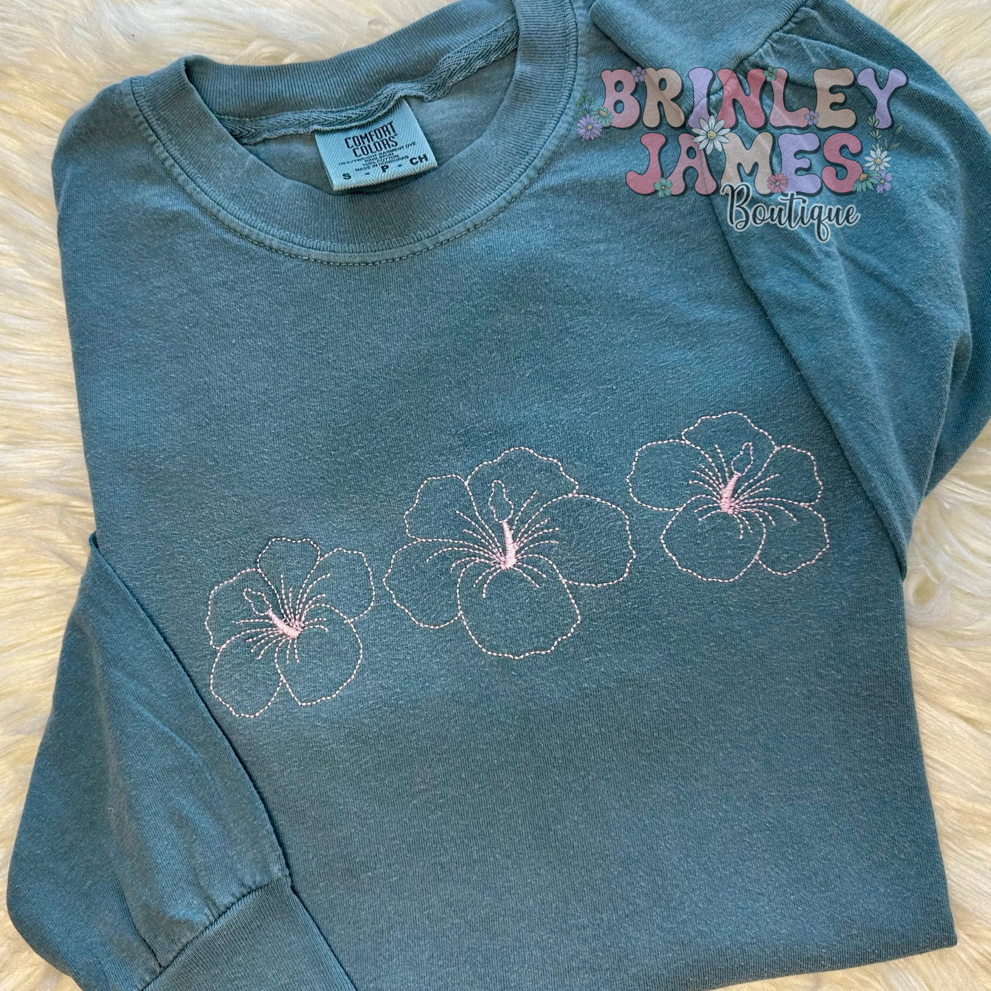 Hibiscus Trio - Long Sleeve