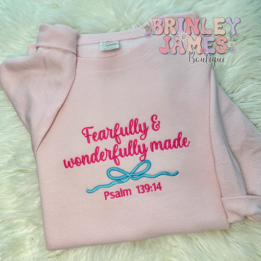 Fearfully & Wonderfully Made - Crewneck