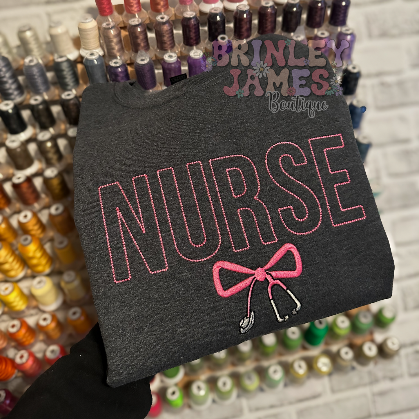 Nurse - Stethoscope Bow