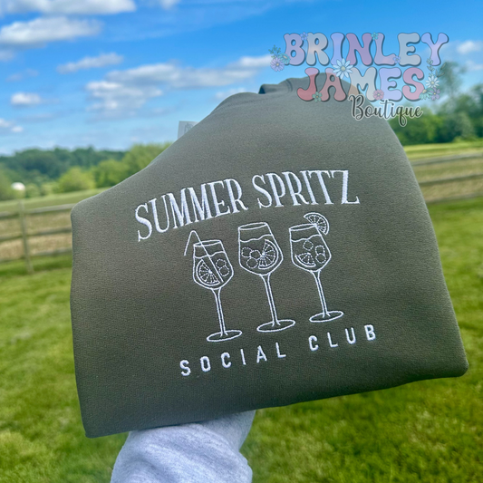 Summer Spritz Social Club - Crewneck