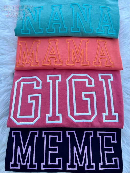 Personalized Embroidered Tee