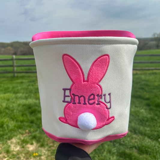 Embroidered Easter Baskets