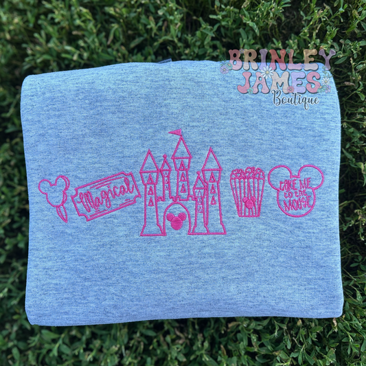 Magical - Embroidered Sweatshirt