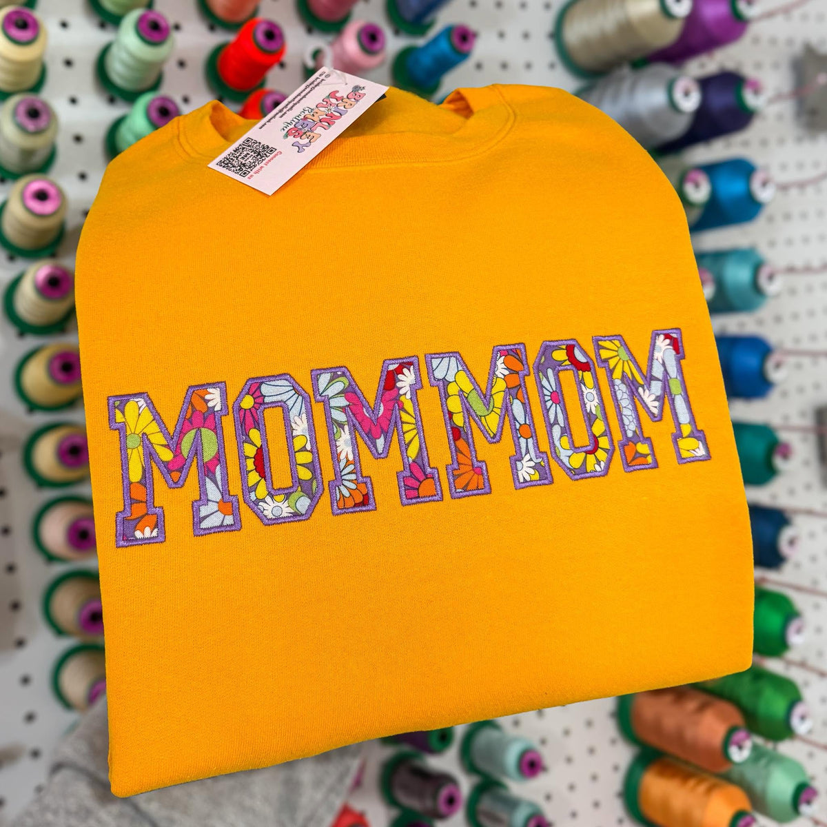 Floral MomMom- Sweatshirt