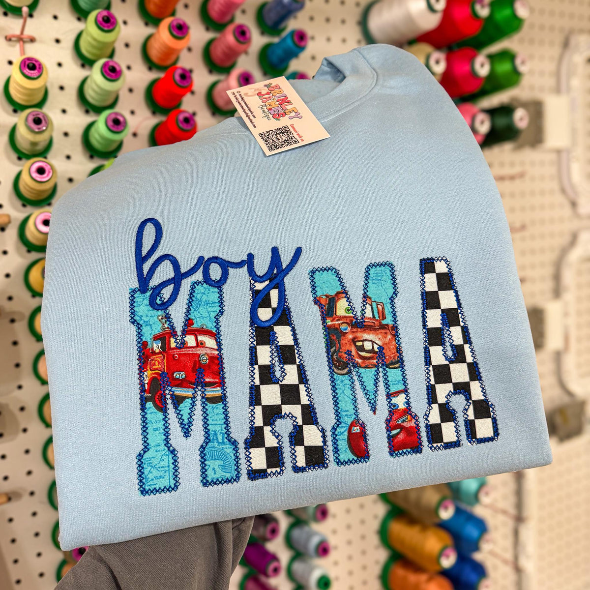 Cars Boy Mama - Sweatshirt