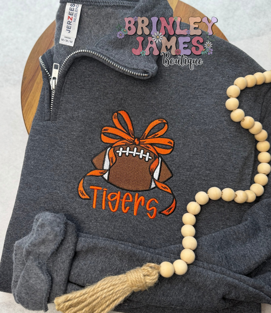 Custom Sport Bow Mascot - Embroidered