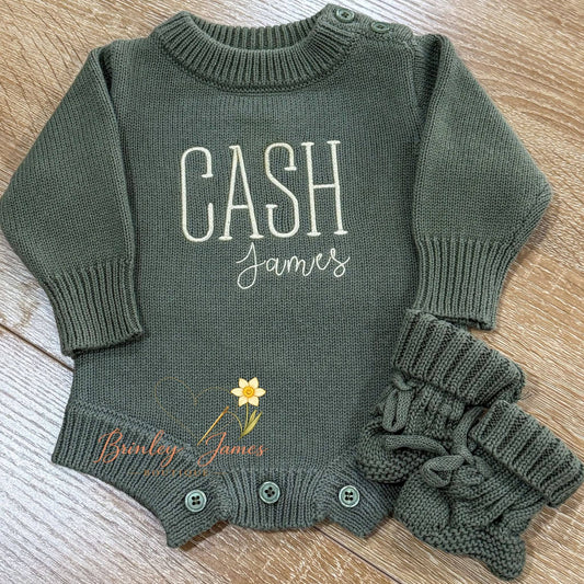 Infant Personalized Romper
