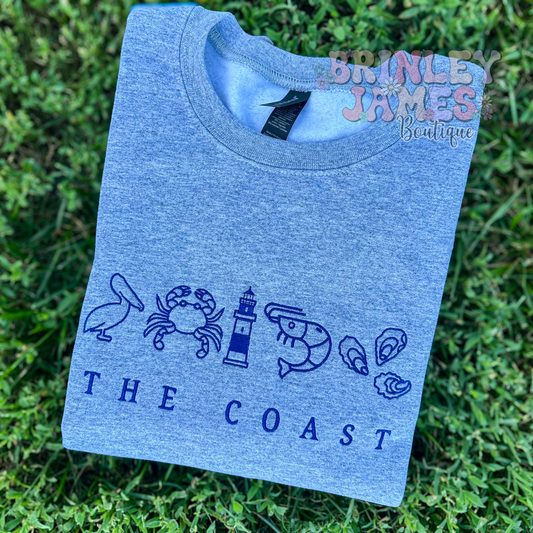 The Coast - Embroidered Sweatshirt