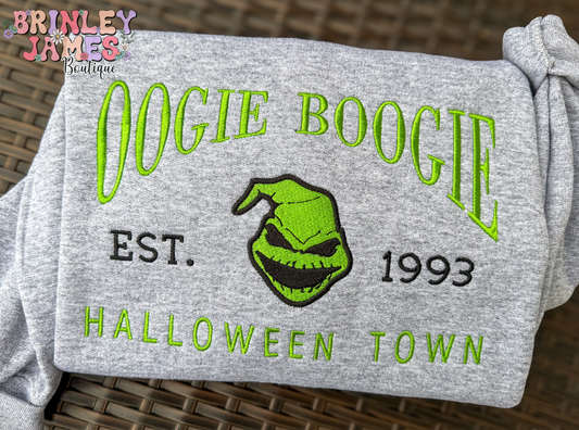 O Boogie- Embroidered Sweatshirt