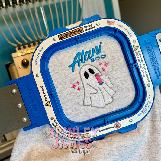 A Boo - Embroidered Sweatshirt