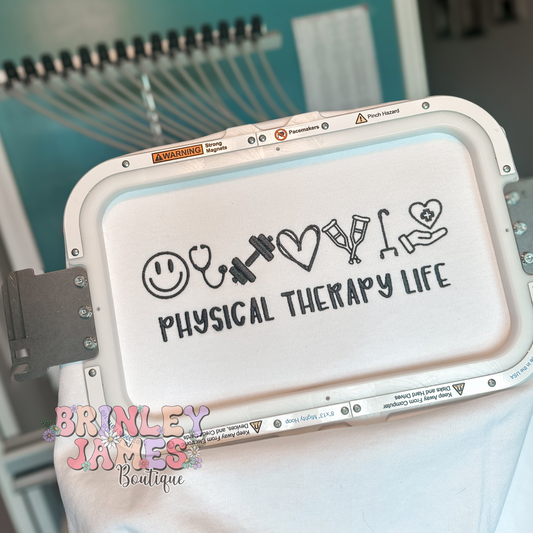 Physical Therapy - Embroidered Sweatshirt