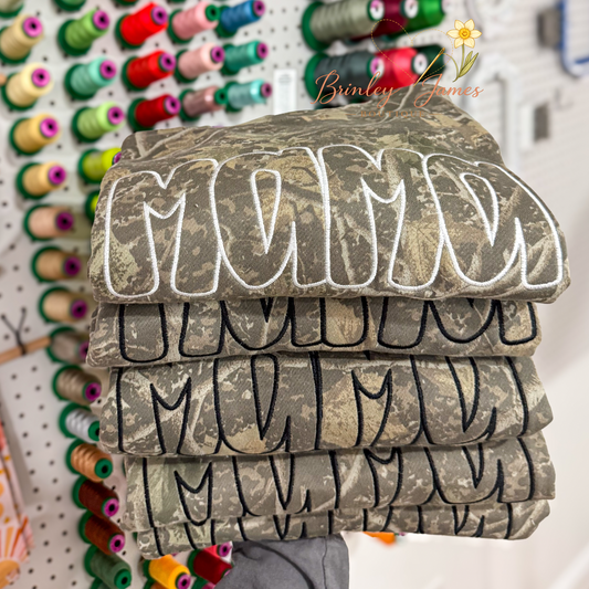Mama - Camo Sweatshirt