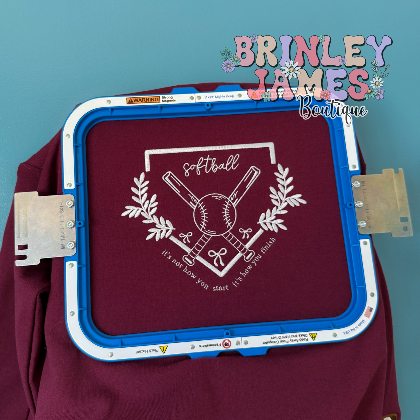 Softball - Embroidered