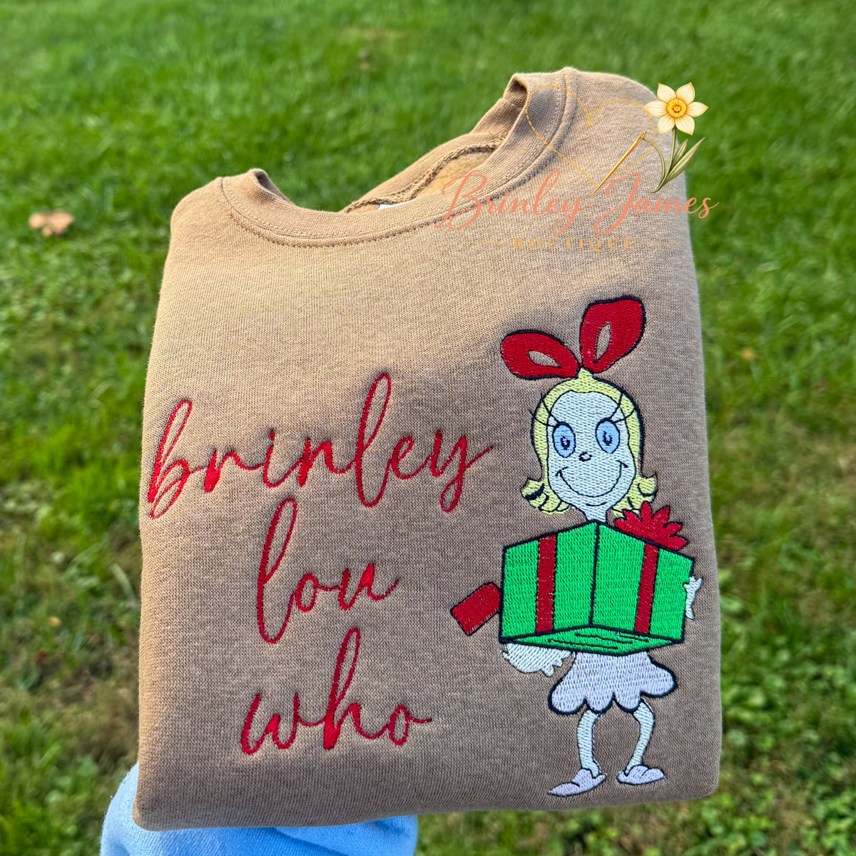 Personalized Christmas Toddler Crewneck