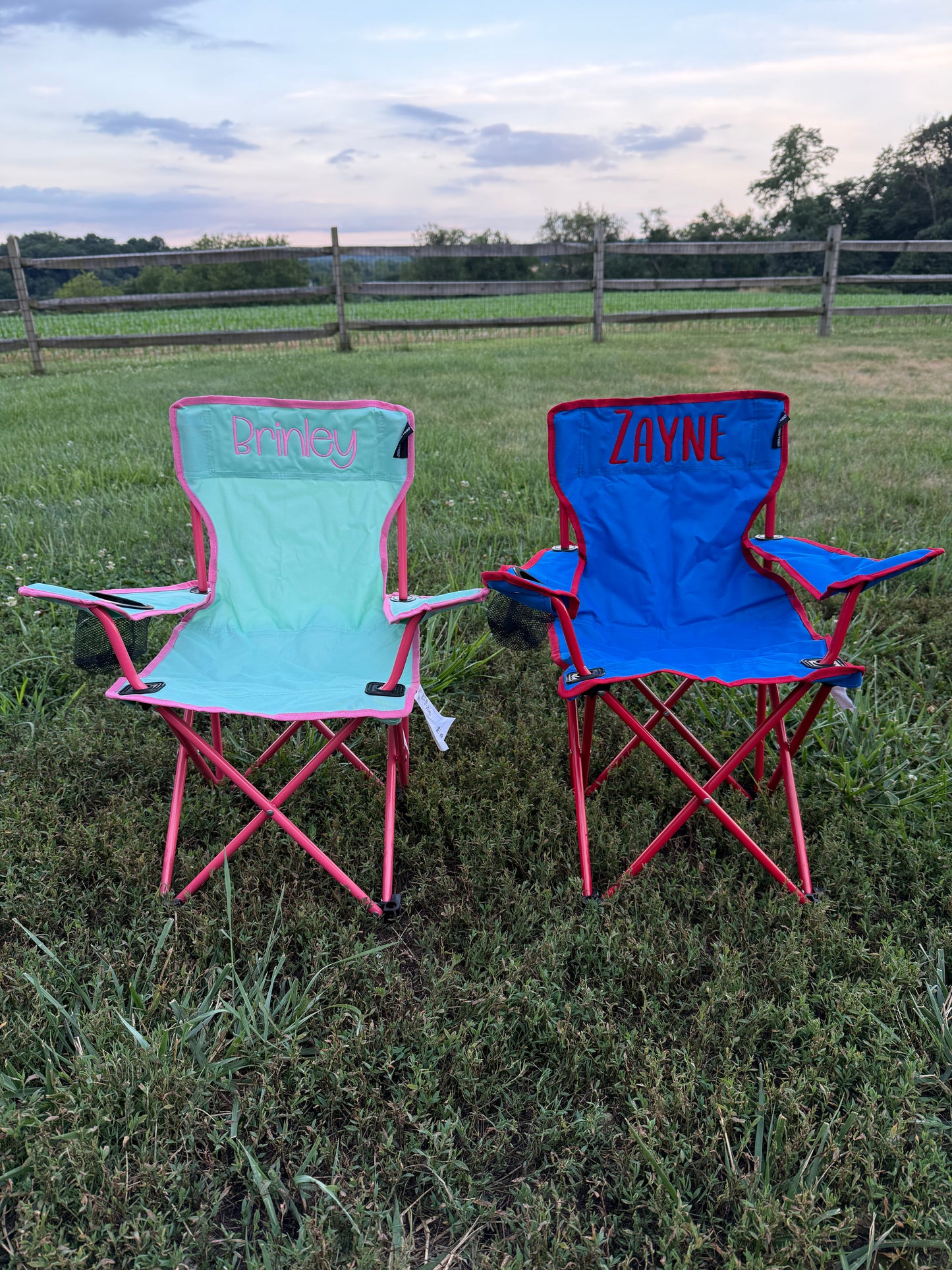 Personalized Embroidered Toddler | Kids Lawn Chair